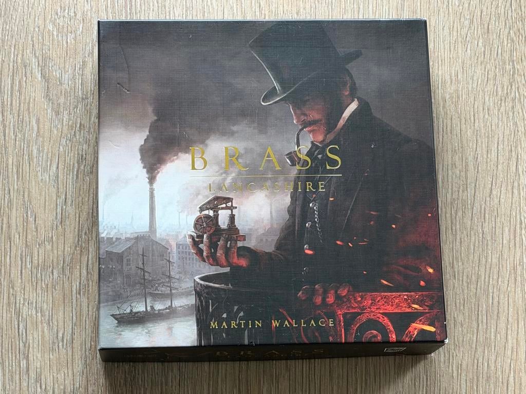 Brass Lancashire Kickstarter Editie Bordspel, Een of twee spelers, Ophalen, Zo goed als nieuw