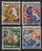 Roltanding R 94 - 97 gebruikt ( Cat. € 45,- ), Ophalen of Verzenden, T/m 1940, Gestempeld