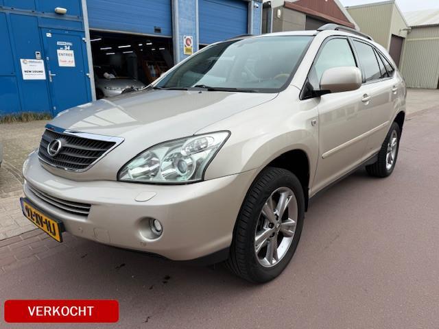 Lexus RX 400h Executive Automaat 2e eigenaar LEDER + Schuifd, Auto's, Lexus, Bedrijf, RX(-H), 4x4, ABS, Achteruitrijcamera, Airbags