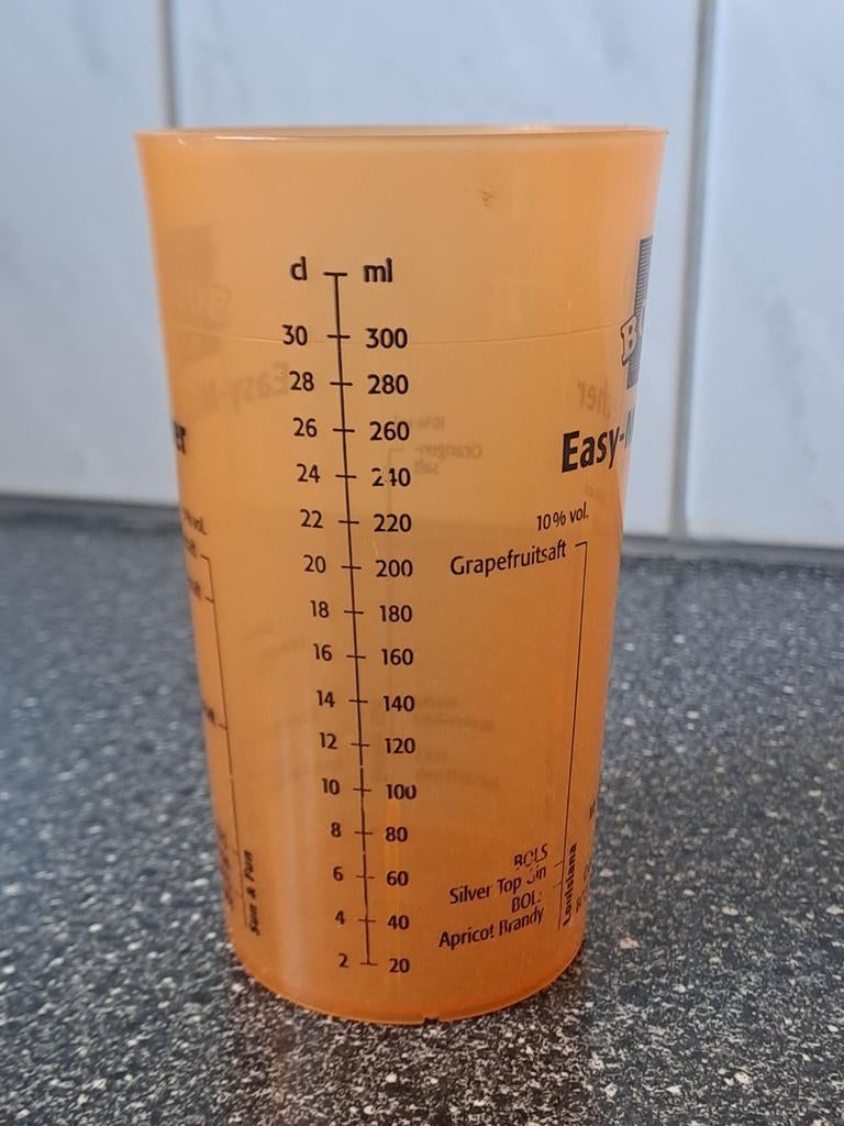 Vintage Bols mix beker cocktails., Verzamelen, Gebruiksvoorwerp, Ophalen of Verzenden, Zo goed als nieuw, N.v.t