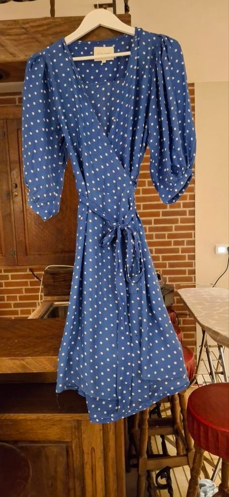 Lollys Laundry Jurk Maat M, Maat 38/40 (M), Blauw, Ophalen of Verzenden, Zo goed als nieuw