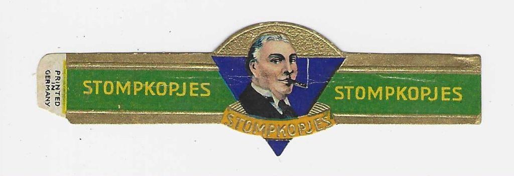 Klassiek 20 - 469    stompkop    sigarenbandjes, Ophalen of Verzenden, Gebruikt, Sigarenbandjes