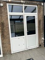 Aluminium kozijn met deur, af te halen, Ophalen, Kunststof, Gebruikt, Buitendeur