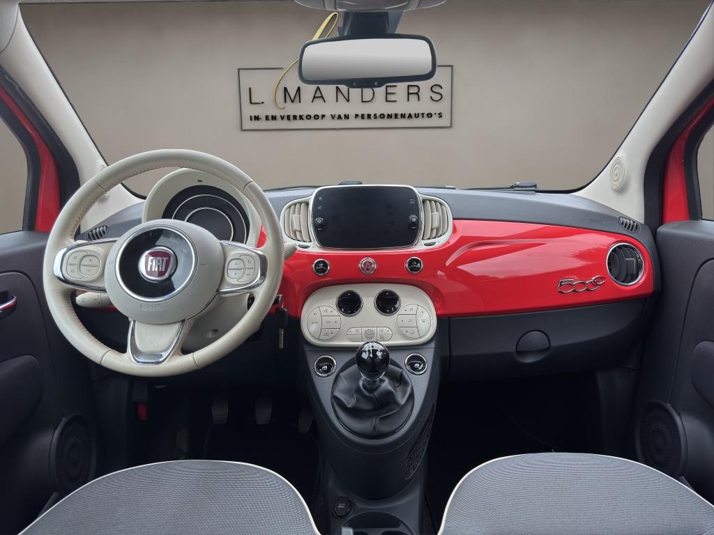 Fiat 500C 1.2 Lounge 2018 KORAAL | Cabriolet | Climate Contr, Keurmerk '100% Onderhouden', Gebruikt, 4 cilinders, Cabriolet