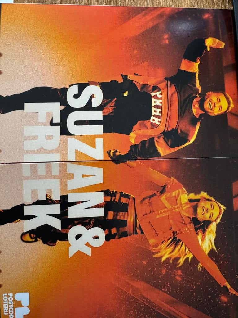 4 zitplaats-kaartjes Suzan & Freek