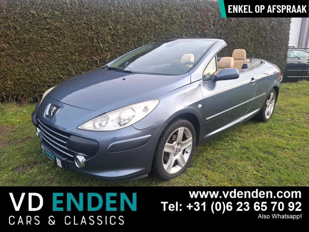 Peugeot 307 CC 1.6-16V Cabriolet Coupe, Auto's, Peugeot, 730 kg, Gebruikt, Beige, 4 cilinders