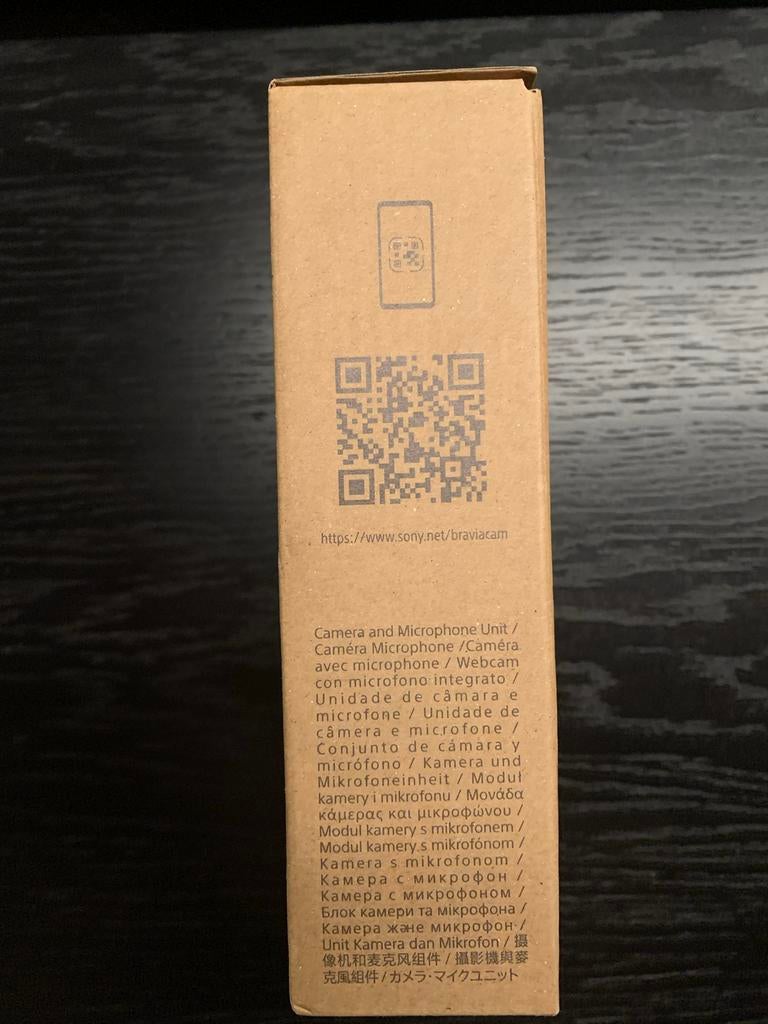 Sony BRAVIA CAM CMU-BC1 - nooit gebruikt nog in verpakking, Computers en Software, Webcams, Ophalen of Verzenden, Nieuw, Bedraad