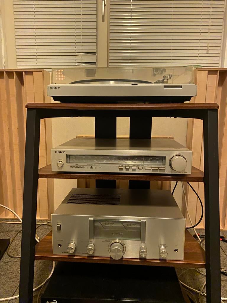 SONY TA 212 en sony pslx205, Audio, Tv en Foto, Ophalen of Verzenden, Zo goed als nieuw, Sony