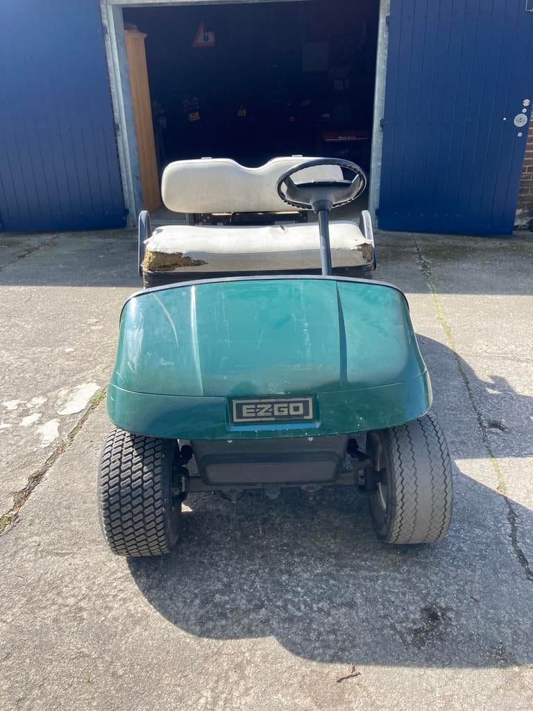 Golfkar. Golf kar, Ophalen, Gebruikt