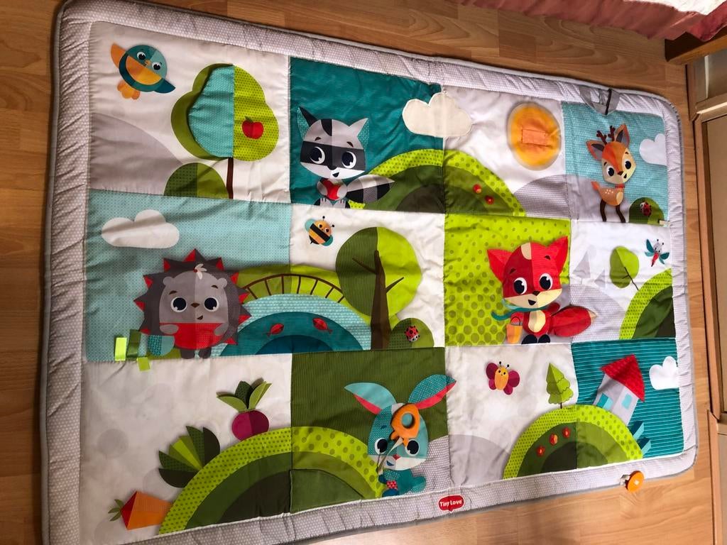 Tiny Love Speelkleed met Dieren en Activiteiten, Ophalen of Verzenden, Zo goed als nieuw