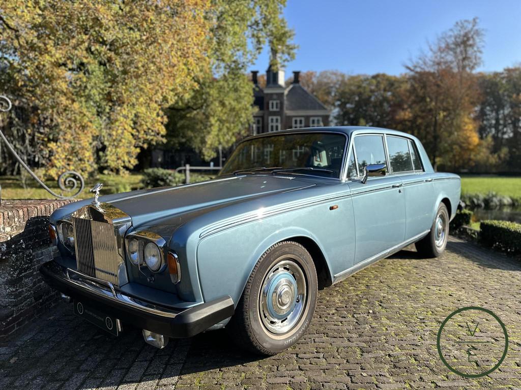 Rolls-Royce Silver Shadow 6.8 Saloon type ll | goed rijdend, Auto's, Rolls-Royce, Automaat, Blauw, Bedrijf, Sedan