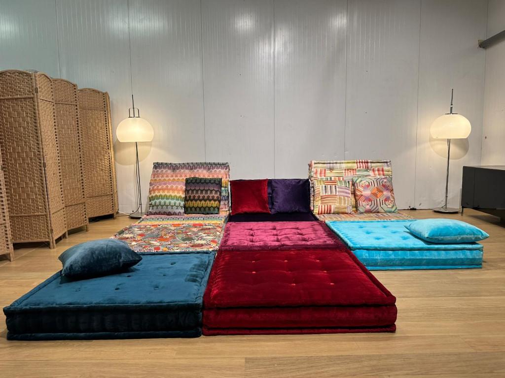 ZEER EXCLUSIEF Roche Bobois Mah Jong 11-Delig, Roche Bobois, 100 tot 125 cm, Tweepersoons, Ophalen of Verzenden