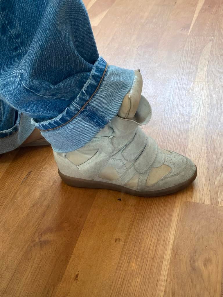 Isabel Marant Baskets Sneakers, Kleding | Dames, Schoenen, Ophalen, Gedragen, Beige, Sneakers of Gympen