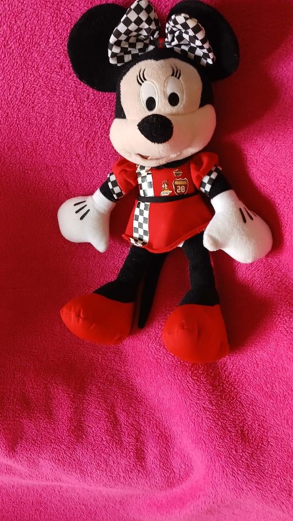 MICKEY MOUSE RACING, Verzamelen, Disney, Ophalen of Verzenden, Mickey Mouse, Zo goed als nieuw, Knuffel