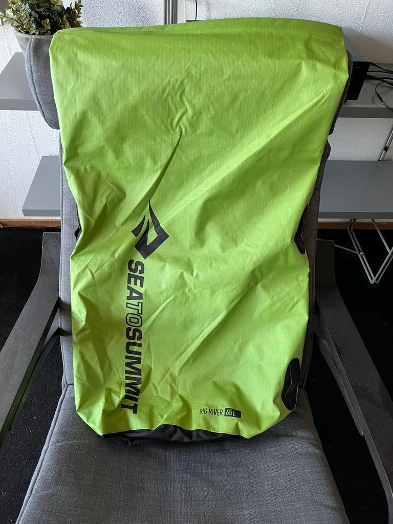 SEA TO SUMMIT BIG RIVER DRY BAG 65L APPLE GREEN, Ophalen of Verzenden, Nieuw
