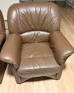 Leather Sofa- Single seater (2Piece), Ophalen, Gebruikt, Single seater sofa, 75 tot 100 cm