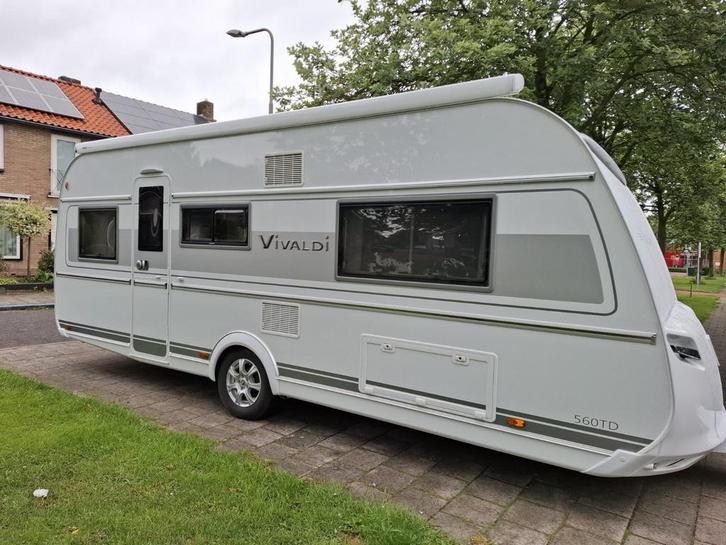 Tabbert vivaldi td 560, Caravans en Kamperen, Caravans, Particulier, tot en met 4, 1500 - 2000 kg, Rondzit, Tabbert, Frans bed