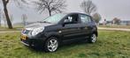 Kia Picanto 1.1  2008 Zwart Fifteen. Airco. Cv. CarPlay/Andr, Stof, 836 kg, 4 cilinders, Zwart