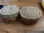 Twee leuke poefjes, Ophalen, Minder dan 50 cm, Gebruikt, Rond