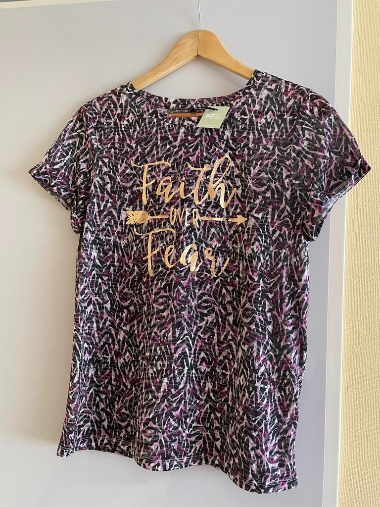 T- shirts Nieuw., Maat 38/40 (M), Verzenden, Paars, Nieuw