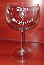 Vintage Abdij St. Sixtus Westvleteren Trappist Glas 30cl., Ophalen of Verzenden, Gebruikt, Glas of Glazen, Overige merken