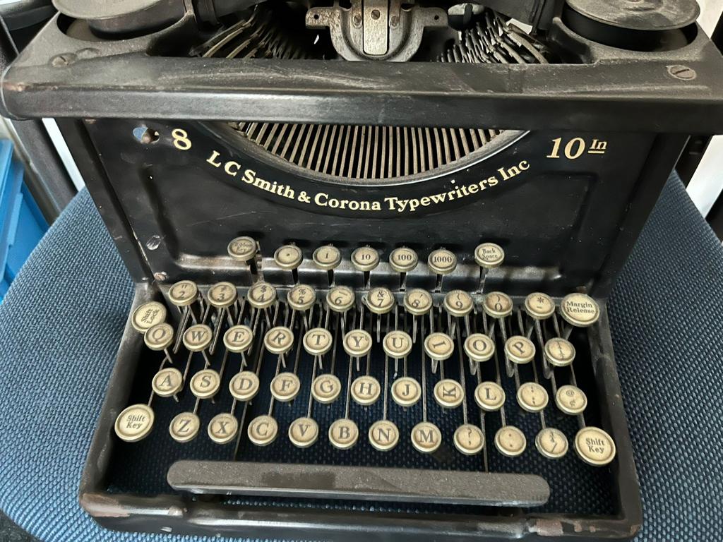 Typemachine Antiek, Diversen, Typemachines, Ophalen, Gebruikt