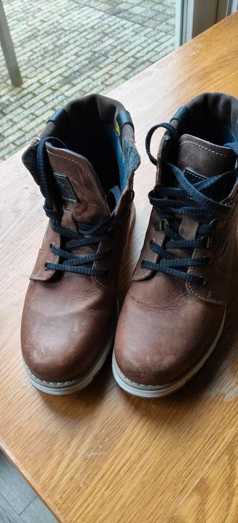 Dames stevige leren hoge schoenen maat 36 (vallen groot), Kleding | Dames, Schoenen, Zo goed als nieuw, Lage of Enkellaarzen, Bruin
