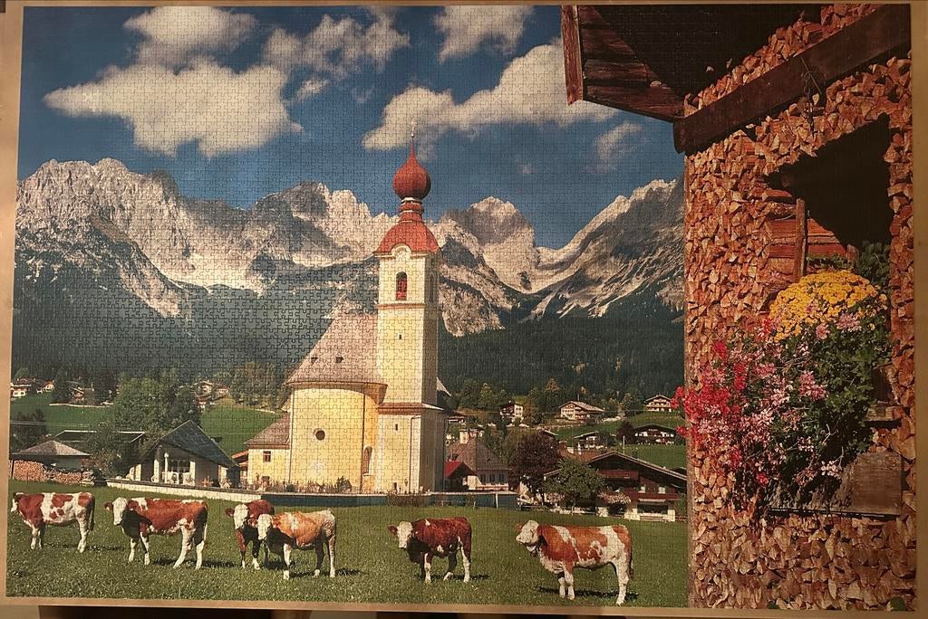 Ravensburger Puzzel 5000 st Oostenrijk, Hobby en Vrije tijd, Denksport en Puzzels, Ophalen of Verzenden, Meer dan 1500 stukjes
