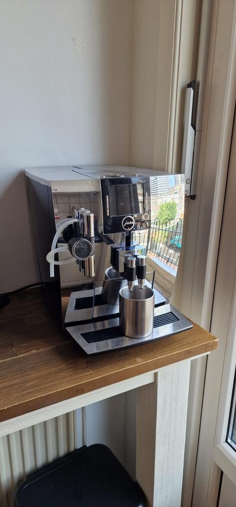 Jura Impressa J9 Chrome, Ophalen