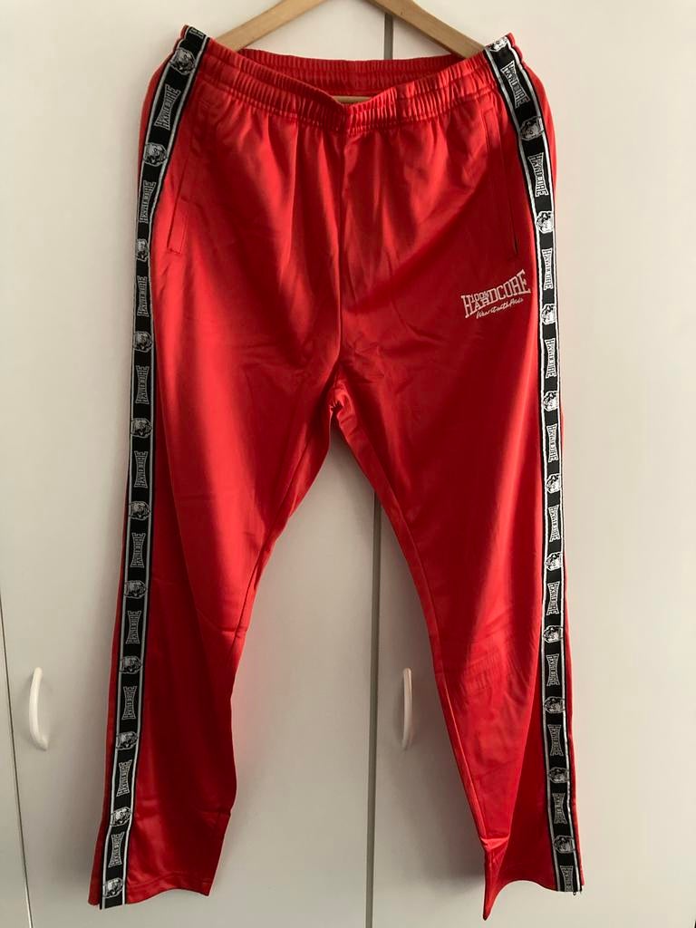 Hardcore broek maat L rood, Verzenden, Nieuw, Maat 52/54 (L), Rood