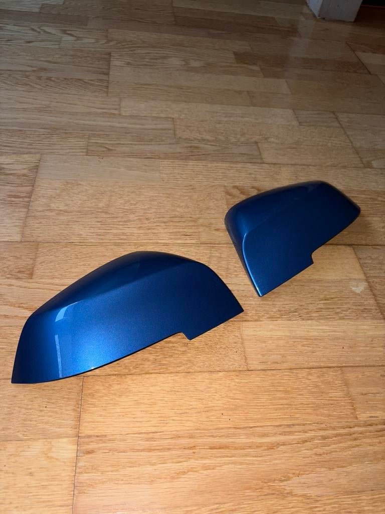 Origineel Estoril Blauw spiegelkappen BMW F20/F30, Ophalen of Verzenden, BMW