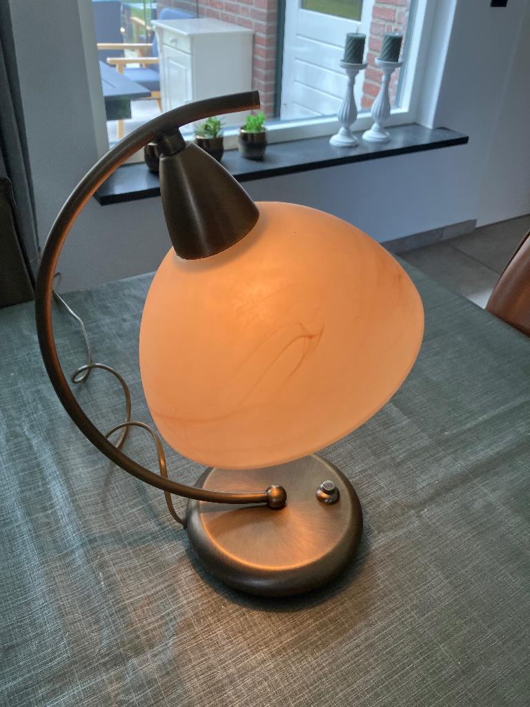 Schemerlamp, Ophalen, Zo goed als nieuw, Glas, Minder dan 50 cm