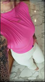 Leuke roze top, Maat 38/40 (M), Nieuw, Ophalen of Verzenden, Korte mouw