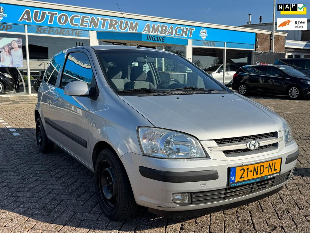 Hyundai Getz 1.3i GLS, 450 kg, 4 cilinders, 82 pk, 1006 kg
