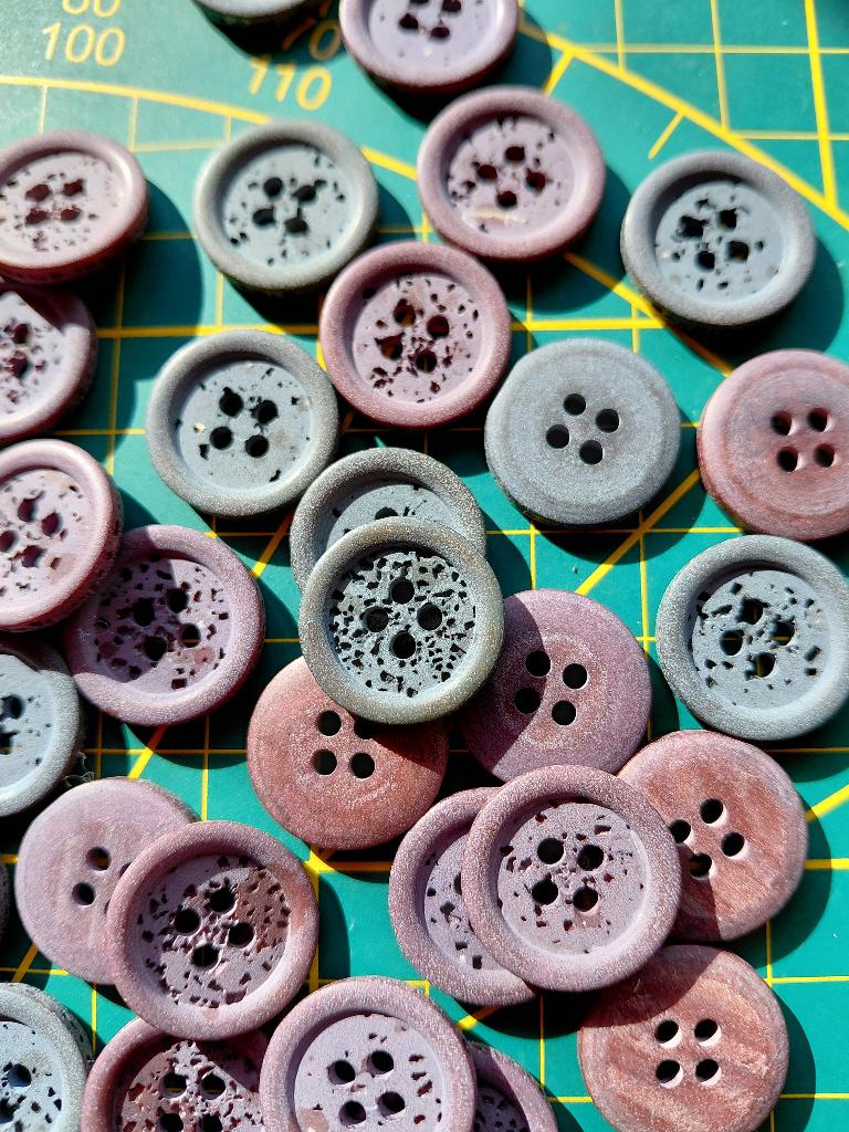 Setje gestippelde knopen, Ophalen of Verzenden, Nieuw, Knoop of Knopen