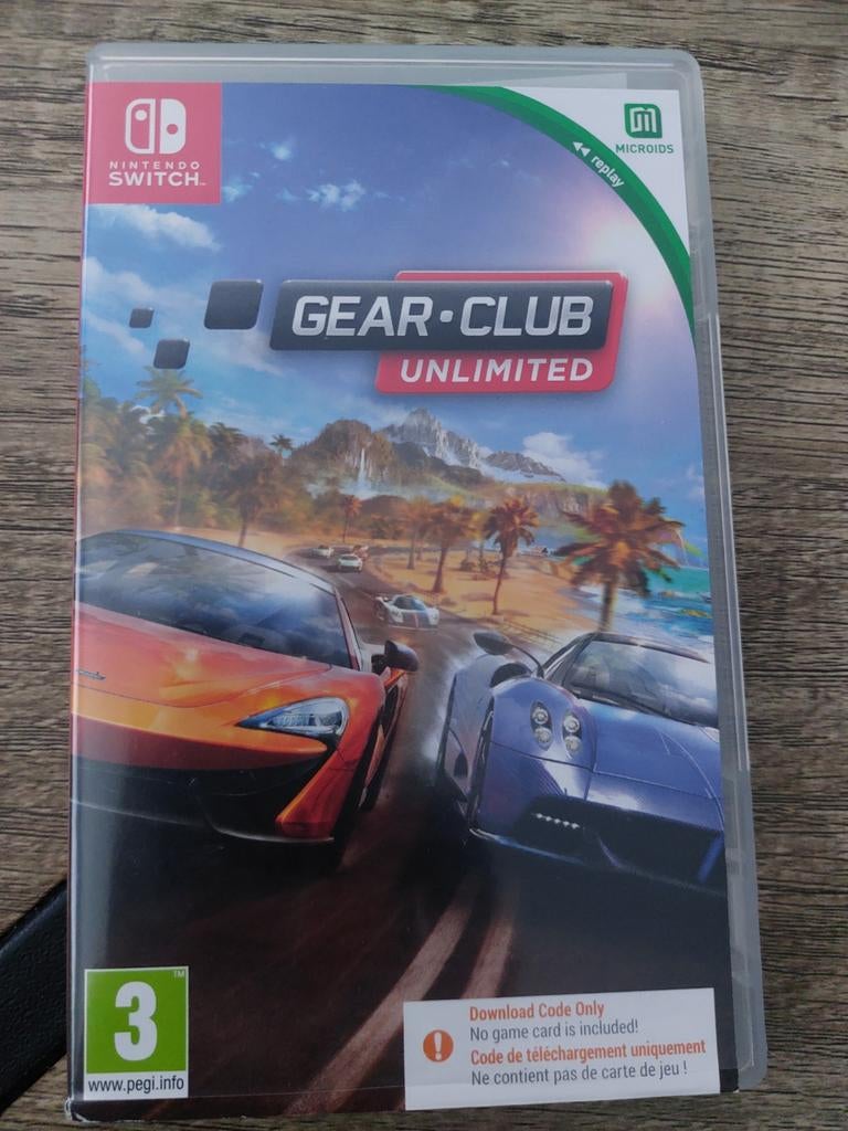 Gear Club Unlimited - Nintendo Switch, Ophalen, Gebruikt, 1 speler, Racen en Vliegen