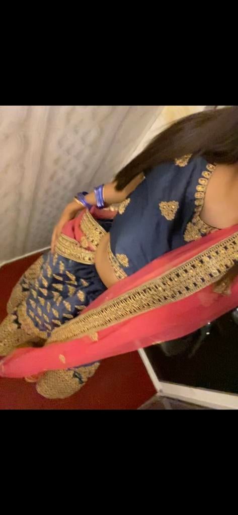 Indian/Pakistan Lehenga, Ophalen of Verzenden, Zo goed als nieuw, Overige kleuren
