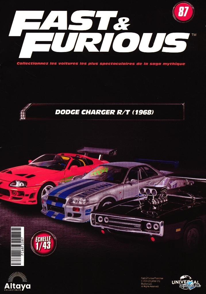Dodge Charger R/T '68 schaal 1/43 FAST & FURIOUS ALTAYA # 87, Verzenden, Nieuw, Auto, Overige merken