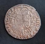 Patagon 1622 brugge brabant zilver rijksdaalder zeldzaam, Vóór koninkrijk, Zilver, Losse munt, Overige waardes