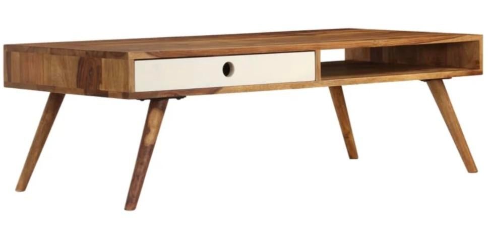 Salontafel, tv meubel of bijzettafel sheeshamhout, Ophalen, Zo goed als nieuw