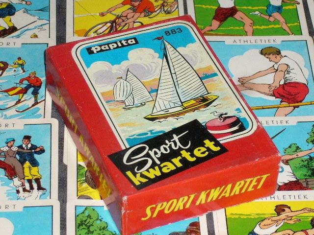 Papita Sport Kwartet Nr.883, Verzamelen, Speelkaarten, Jokers en Kwartetten, Ophalen, Kwartet(ten)