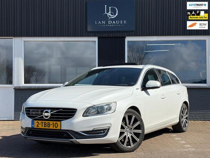 Volvo V60 2.4 D6 AWD Plug-In Hybrid Summum / Schuifdak /Leer, Auto's, Volvo, Bedrijf, Te koop, V60, 4x4, ABS, Achteruitrijcamera