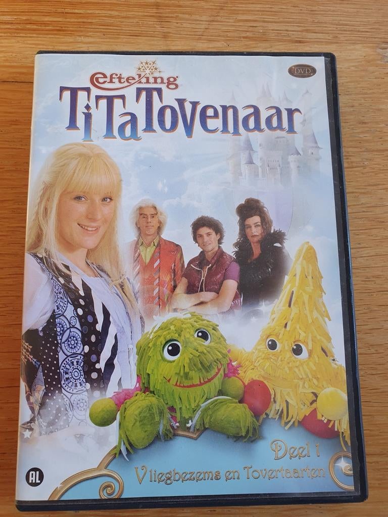 Efteling TiTaTovenaar Deel 1 - Vliegbezems en Tovertaart, Gebruikt, Alle leeftijden, Overige genres, Ophalen of Verzenden