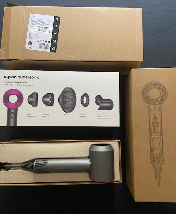 Dyson Supersonic Föhn - Nieuw in doos, Witgoed en Apparatuur, Persoonlijke-verzorgingsapparatuur, Nieuw, Haarverzorging, Ophalen of Verzenden