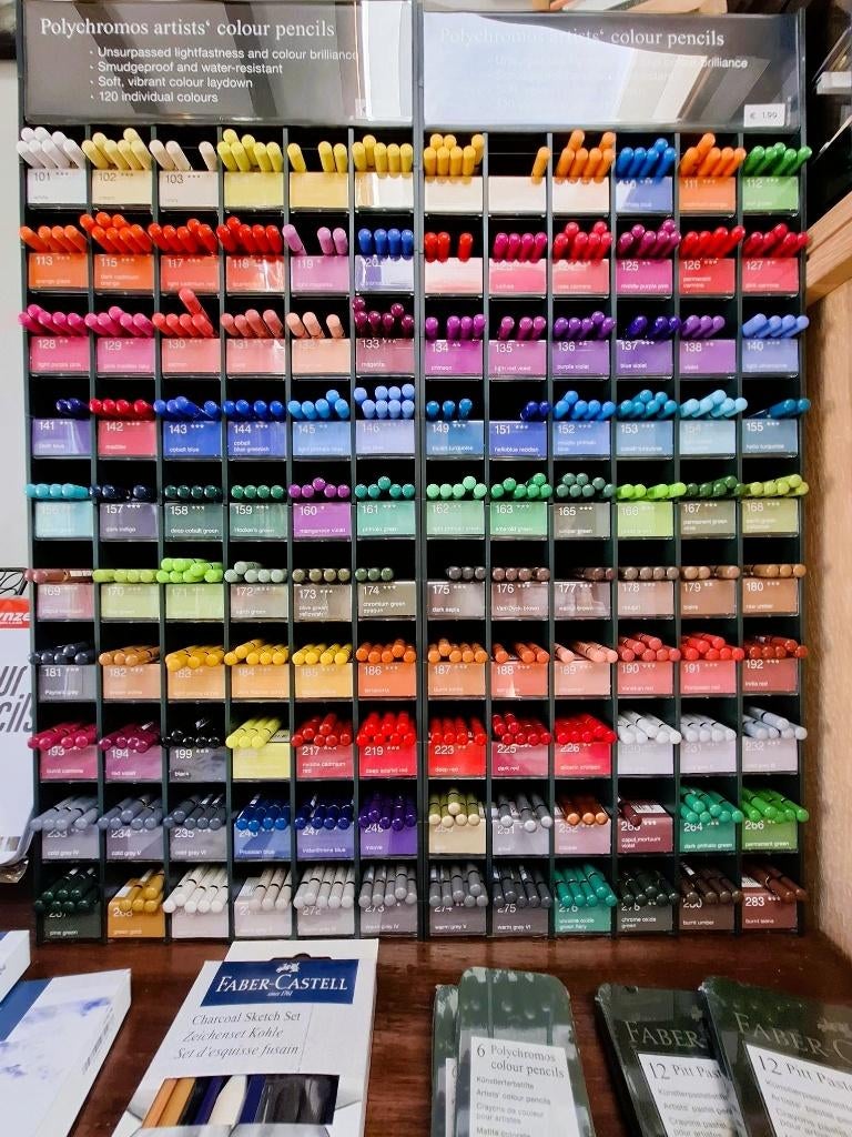 Faber Castell Polychromos kleurpotloden: per stuk of in blik, Faber Castell, Ophalen of Verzenden, Germany, Nieuw