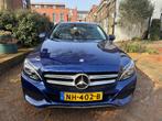 Mercedes-Benz I C180 Estate I 157pk I 2017 I APK 21/11, Achterwielaandrijving, Blauw, Leder en Stof, USB
