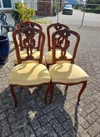 Set 4 mooie sierlijke klassieke stoelen, Ophalen of Verzenden, Zo goed als nieuw, Eén