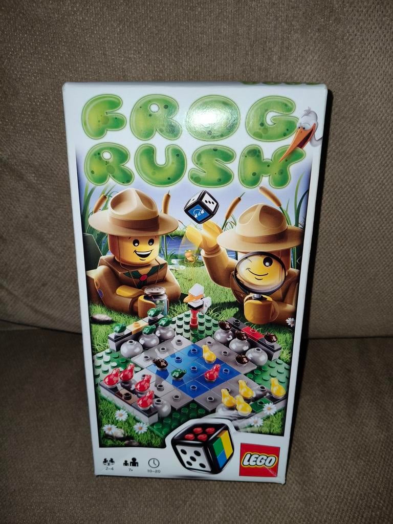 LEGO Games 3854 Frog Rush, Drie of vier spelers, Ophalen, Gebruikt, LEGO