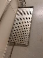 RVS geperforeerde legplanken voor opslag, Archief en Opbergen, Ophalen of Verzenden, Gebruikt, Kast