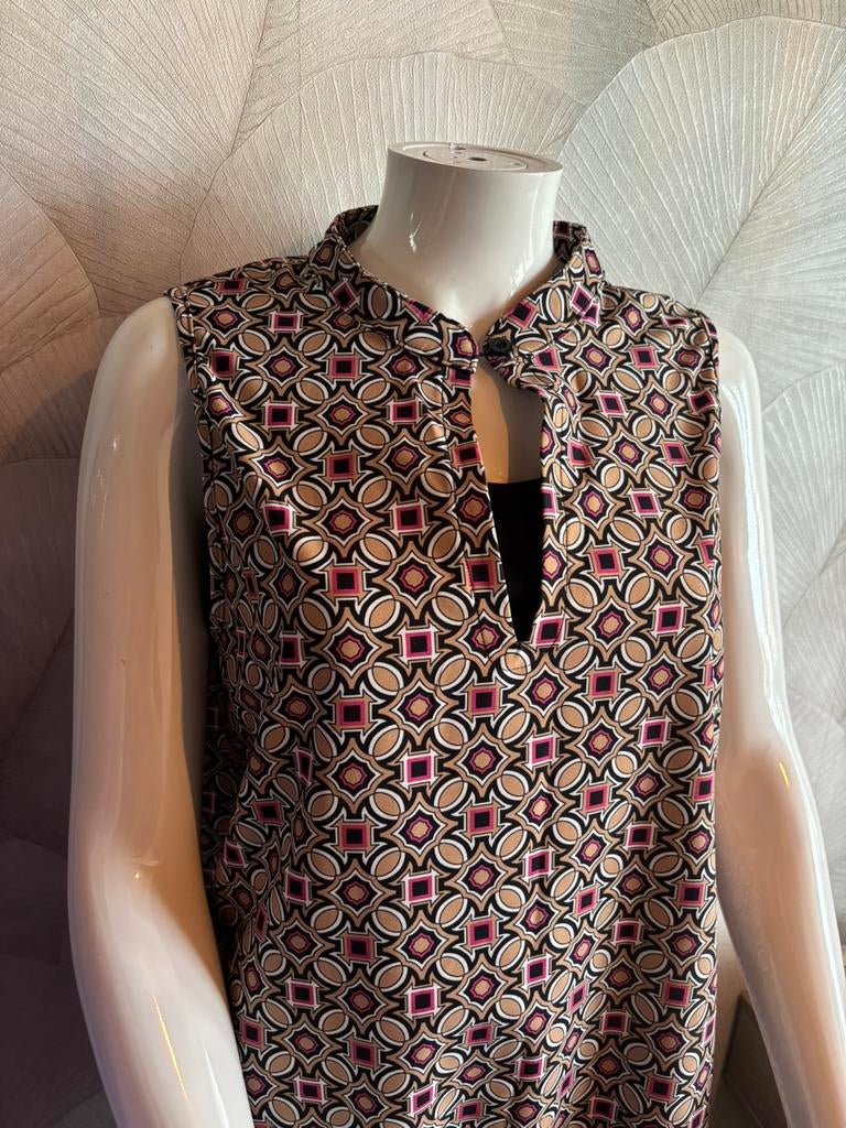 Helena Hart patroon top L, Kleding | Dames, Blouses en Tunieken, Verzenden, Zo goed als nieuw, Maat 42/44 (L), Overige kleuren